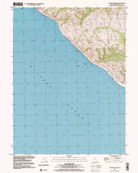 Cooskie Creek 1997 topographic map thumbnail