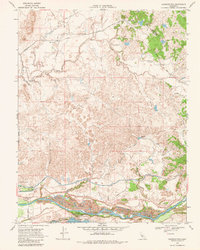 Cooperstown 1968 topographic map thumbnail