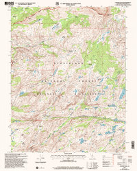 Cooper Peak 2001 topographic map thumbnail