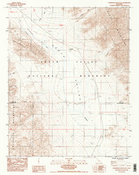 Confidence Hills East 1984 topographic map thumbnail