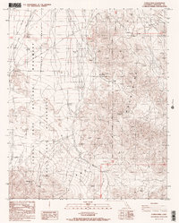 Conejo Well 1986 topographic map thumbnail