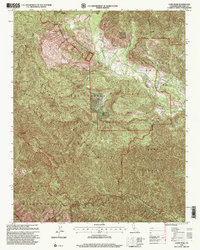 Cone Peak 1995 topographic map thumbnail