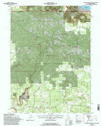 Beaver Mountain 1993 topographic map thumbnail