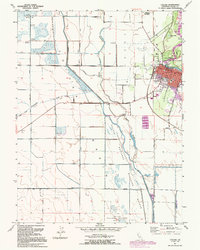 Colusa 1991 topographic map thumbnail