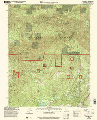 Columbia SE 2001 topographic map thumbnail