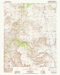 Columbia Mtn. topographic map thumbnail