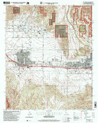Beaumont 1996 topographic map thumbnail
