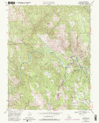 Coloma 1949 topographic map thumbnail