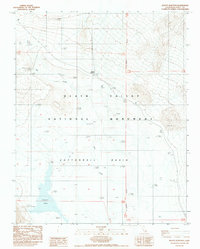 Beatty Junction 1988 topographic map thumbnail