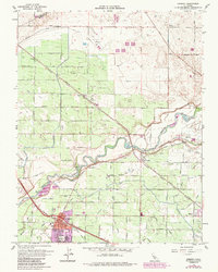 Cressey 1961 topographic map thumbnail
