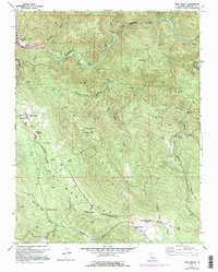 Bear Valley 1947 topographic map thumbnail