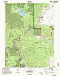 Crescent Mills 1994 topographic map thumbnail