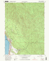 Crannell 1966 topographic map thumbnail