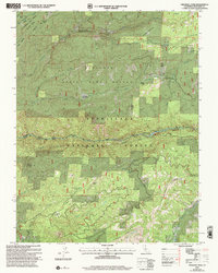 Crandall Peak 2001 topographic map thumbnail