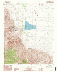 Craig Canyon 1987 topographic map thumbnail