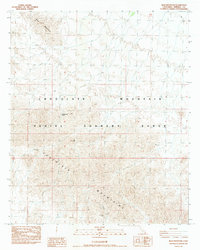 Blue Mountain 1988 topographic map preview