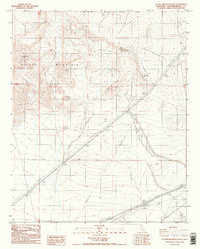 Alvord Mountain East 1986 topographic map thumbnail