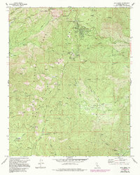 Alta Sierra 1972 topographic map thumbnail