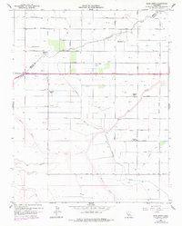 Bliss Ranch 1960 topographic map thumbnail