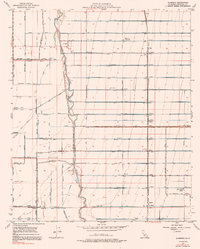 Alamorio 1956 topographic map thumbnail