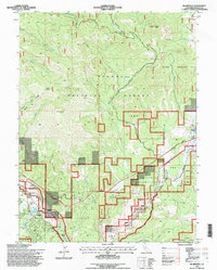 Blairsden 1994 topographic map thumbnail