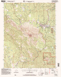 Ahwahnee 2004 topographic map thumbnail