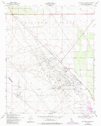Blackwells Corner 1953 topographic map thumbnail