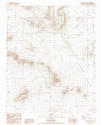 Blackwater Well 1988 topographic map thumbnail