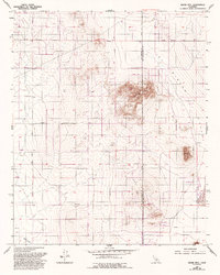 Adobe Mtn topographic map thumbnail