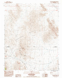 Blackwater Mine 1985 topographic map thumbnail