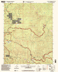 Ackerson Mountain 2001 topographic map thumbnail