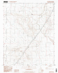 Bitter Spring 1996 topographic map thumbnail