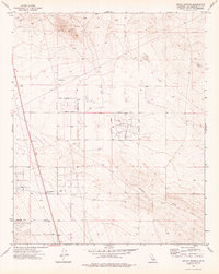 Astley Rancho 1973 topographic map thumbnail