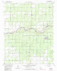 Biola 1963 topographic map thumbnail