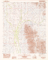 Arlington Mine 1983 topographic map thumbnail