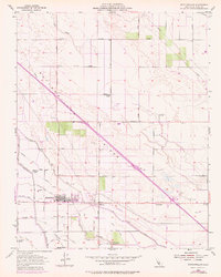 Buttonwillow 1954 topographic map thumbnail