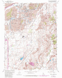 Buffalo Creek 1967 topographic map thumbnail