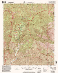 Crystal Lake 1995 topographic map thumbnail