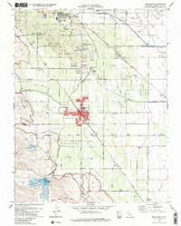 Brentwood 1978 topographic map thumbnail