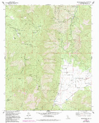 Breckenridge Mtn topographic map thumbnail