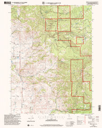 Dewey Gulch 2001 topographic map thumbnail