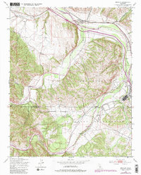 Bradley 1949 topographic map thumbnail