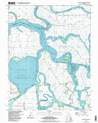 Bouldin Island 1997 topographic map thumbnail