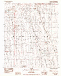 Desert Spring 1984 topographic map thumbnail