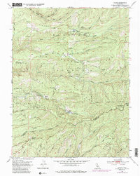 Caldor 1951 topographic map thumbnail