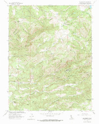 Calaveritas 1962 topographic map thumbnail