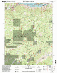 Calaveras Dome 2001 topographic map preview