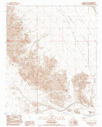 Cadiz Valley NW 1984 topographic map thumbnail
