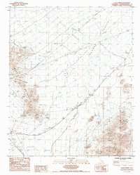 Cadiz Summit 1985 topographic map thumbnail