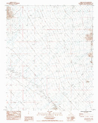 Cadiz Lake NE 1985 topographic map thumbnail